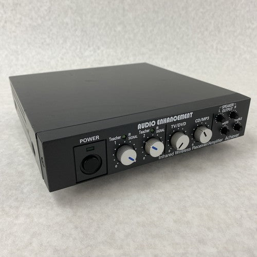 Audio Enhancement CAE-20W Infrared Wireless Receiver/Amplifier Achiever Untested