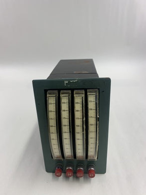 EIL Instrument Division P9-1A Channel Analog Meter