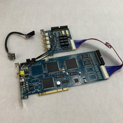 Xilinx Spartin Video Control Board XC2S150E 1607(B) Rev 1.6 w/ Sister Board 1.8