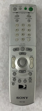 Sony RM-Y822 Directv Genuine OEM TV Remote Control TESTED