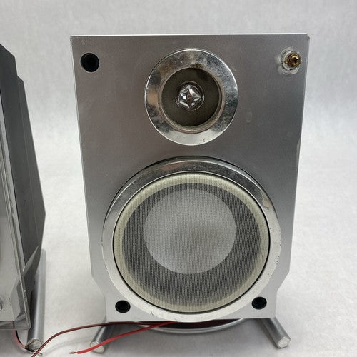 Emerson MS3108 3 CD Changer AM/FM Radio With Speakers - For Parts or Repair