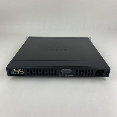 Cisco ISR4331/K9 Router Tested Reset W/ IPBaseK9 License Rack Ears