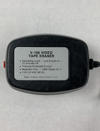 Orecoton Wired Video Tape Eraser V-106 - Black