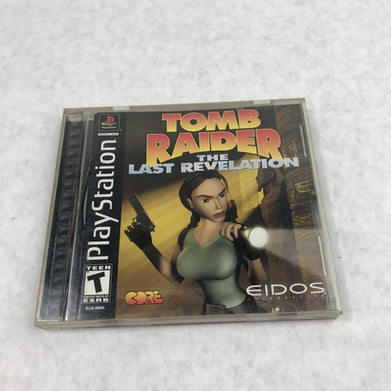 Tomb Raider: The Last Revelation PlayStation W/ Manual