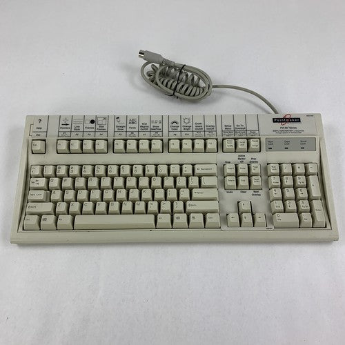Keytronic E03600QL-C Wired Keyboard AT Clicky Mechanical Vintage Tested
