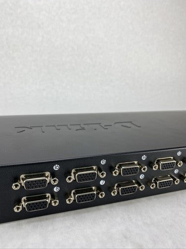 D-Link KVM-450 16 Port KVM Switch PS/2 Stackable NOS