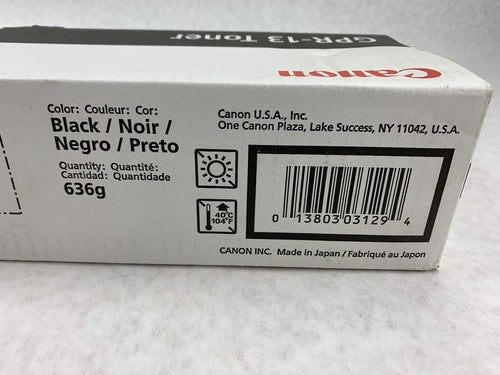 Genuine Canon GPR-13 Black Toner NIB