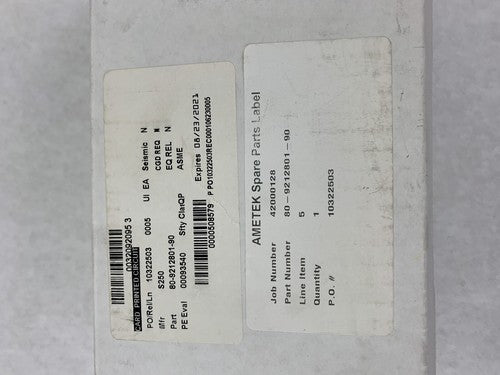 Ametek 80-9212801-90 Solid State Controls