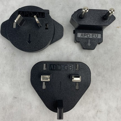 APD Plugs for WA-15C05R Power Adapter APD-GB APD-AU APD-EU
