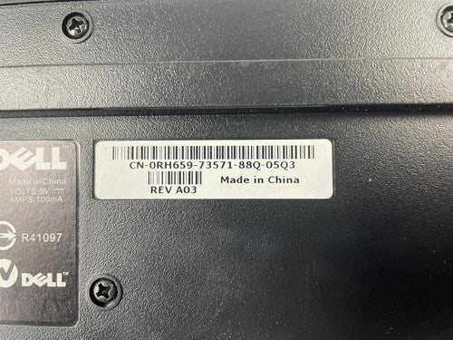 Dell L100 Keyboard U011 with USB Cable Lot of 4