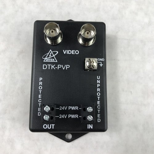 Ditek DTK-PVP27BTPV Analog HDCCTV Camera Surge Protection (Lot of 2)
