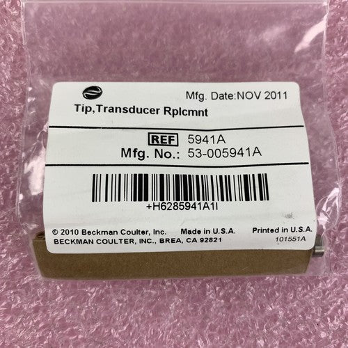 Beckman Coulter 5941A  Tip Transducer Pipettor Access 2 3in. 53-005941A