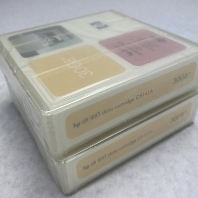 Lot ( 2 ) HP DLT IIIXT 30GB Data Cartridge SureStore Tape C5141A-85700