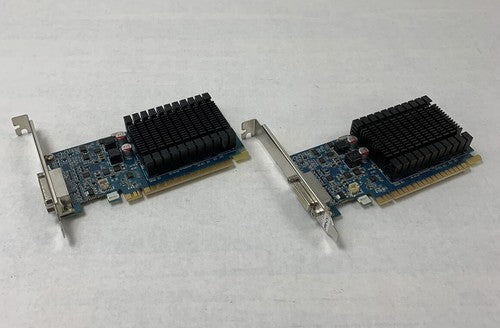 PNY Nvidia GeForce 8400 GS 1GB DDR3 PCI-E 2.0 Low Profile Video Card (Lot of 2)