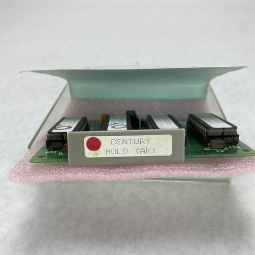 Gerber Scientific PD17994 Century Bold Signmaker III & IV Graphix 3 & 4