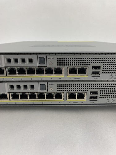 Cisco ASA 5585 8-Port Firewall Security Appliance 2x 5580-X SSP-10 Card No OS