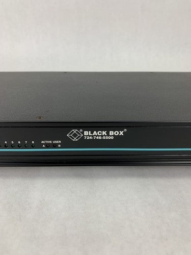 Black Box ServSwitch Duo IPC 8-Port KV6108SA-R2 Tested