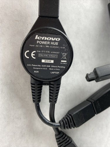 Lenovo Power Hub 41R4538 41R4536 41R4357 AC Auto Adapter