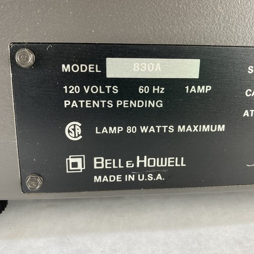 Bell & Howell Ringmaster II Auto-Focus 35mm Slide Viewer/Projector 830A