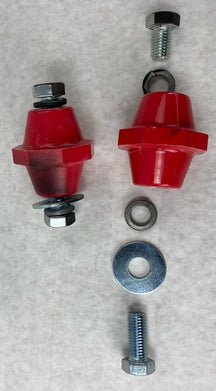 Lot( 2 ) 5/8 16mm Female Red Insulator for Bus Bar