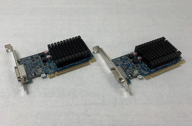 PNY Nvidia GeForce 8400 GS 1GB DDR3 PCI-E 2.0 Low Profile Video Card (Lot of 2)