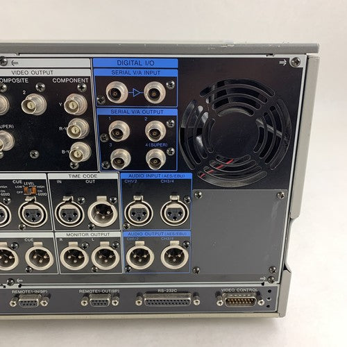 Sony DVW-500 Digital Videocassette Recorder Betacam No Output Parts and Repair