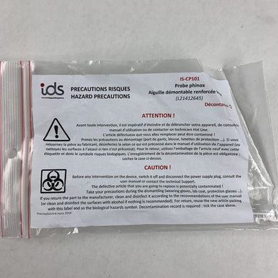IDS IS-CP101 Probe Phinox Minitubes L21412645 M1806