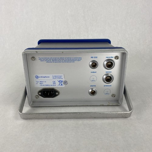 Orbisphere Laboratories Model 3600 Analyzer - Broken Key