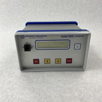 Orbisphere Laboratories Model 3600 Analyzer w/ Power Adapter