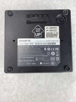 Gigabyte GB-BXi5H-4200 Slim 1.6GHz Core i5-4200U 8GB RAM No Drive No AC Adapter