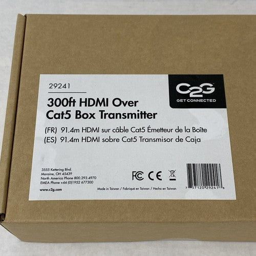 Cables To Go C2G 29241 300ft HDMI Over Cat5 Box Transmitter