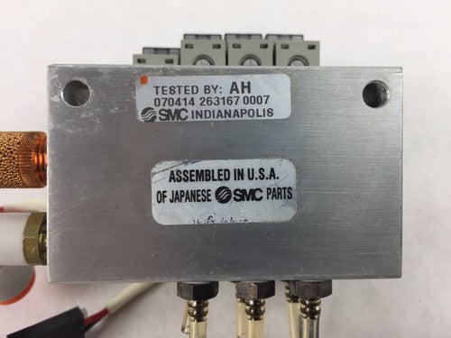 SMC Solenoid Valves. - Siemens 067-1255-01 Rev B