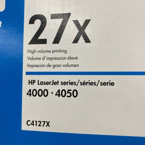 Genuine/OEM HP C4127X High Volume Black Toner Cartridge For LaserJet 4000/4050