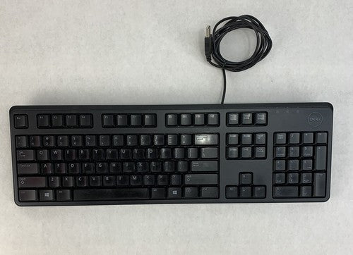 Dell KB212-B Wired USB Keyboard (Lot of 4)