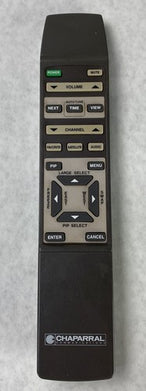 Chaparral Communications 11-3999-1 Monterey UHF/IR Remote Control BAD CHup