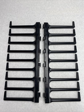 Panduit CNBRFK Plastic Black Cable Management Finger Kit Left + Right