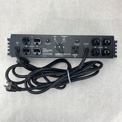 Vertiv MP2-120C Liebert MicroPOD AC Power System 120V 16A NEMA 5-20P