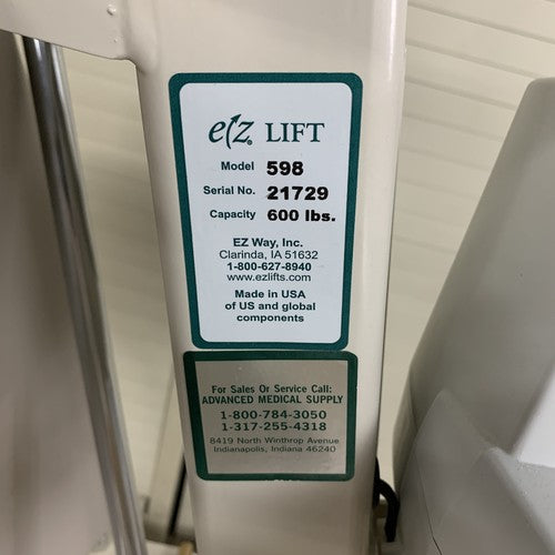 EZ Way 598 EZ Lift Patient Positioner No Battery No Charger