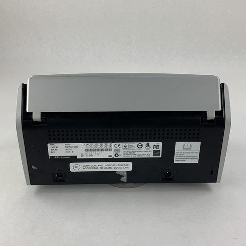 Fujitsu SnapScan S1500 Document Scanner Tested Bad Clip on Tray No Power Supply