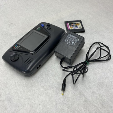 Sega Game Gear Console With World Series Baseball '95 Game And AC-DC Adaptor