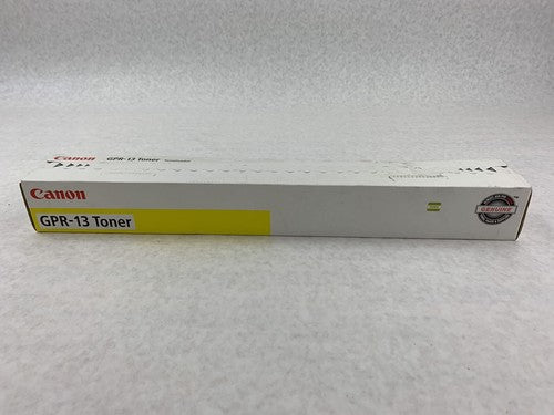 Genuine Canon GPR-13 Yellow Toner NIB