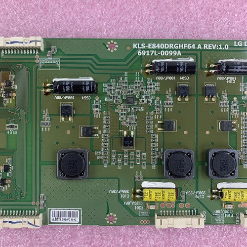 LG 84TR3B-B LED Driver KLS-E840DRGHF64 B REV:1.0 6917L-0099A
