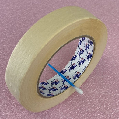 36 rolls tapelogic 2200 4.9 Mil 1" x 60yd or 24mm x 55m tan masking tape