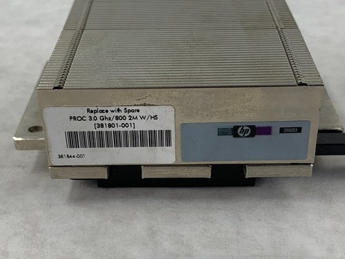 HP 381801-001 XEON 3.00GHZ 800 2MB Processor Kit with Heatsink (Lot of 2)