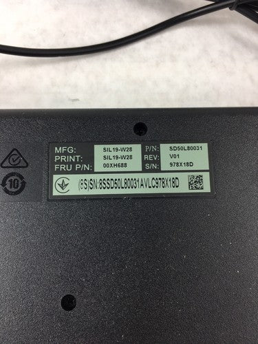 Lot of 5 Lenovo Preferred Pro II (00XH688, SK-8827) USB Keyboard