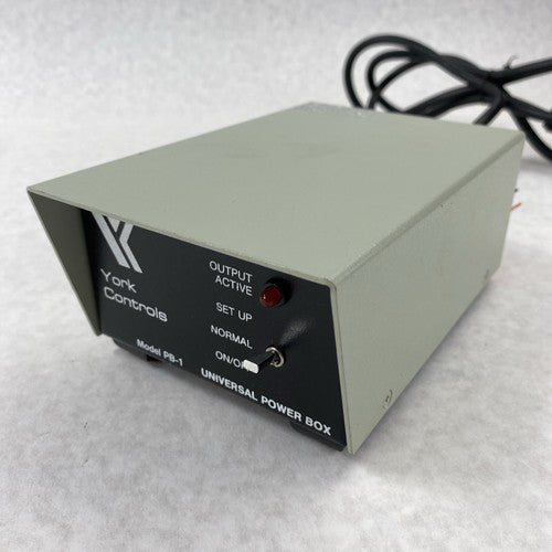 York Controls PB-1 Universal Power Box 120VAC 50/60 Hz 10 Amps Max