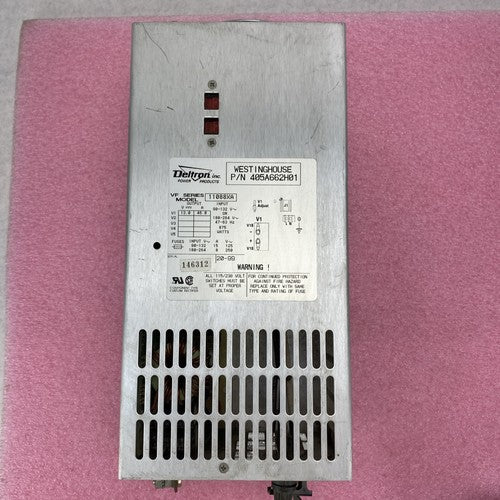 Deltron VF Series 11088XA 13VDC 46A 875W Westinghouse 405A662H01 Power Supply