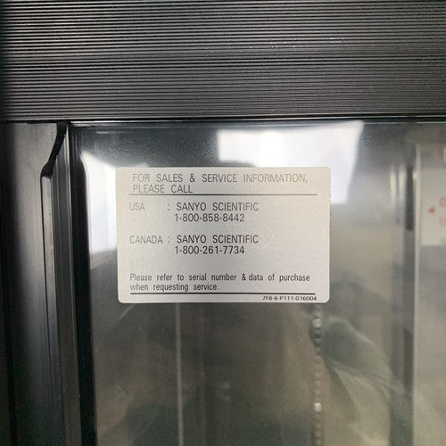 Sanyo MPR-1013r Medicool Pharmaceutical Refrigerator 1034L 115V Powers Cools