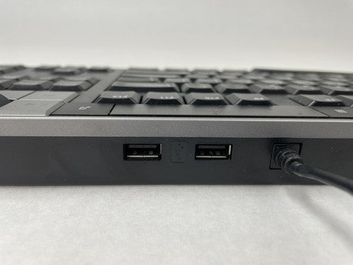 Dell Y-U0003-DEL5 USB Multimedia Keyboard W/ 2 USB Ports U473D Lot of 5