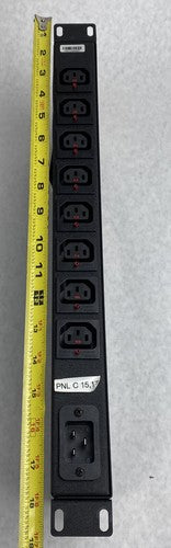 Geist UVHVRN082-002L13C20 Horizontal PDU 100 to 125V 200 to 240V 16/20A